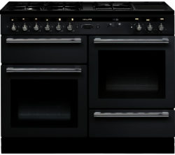 RANGEMASTER  Hi-Lite 110 Dual Fuel Range Cooker - Slate & Chrome